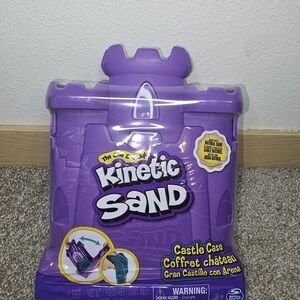 Kinetic Sand Purple Castle Sculpture